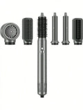 6 In 1 Air Styling & Drying System, Powerful High Speed Hair Dryer Brush & Multi-Styler With Auto Wrap Curlers,Hair Straightener