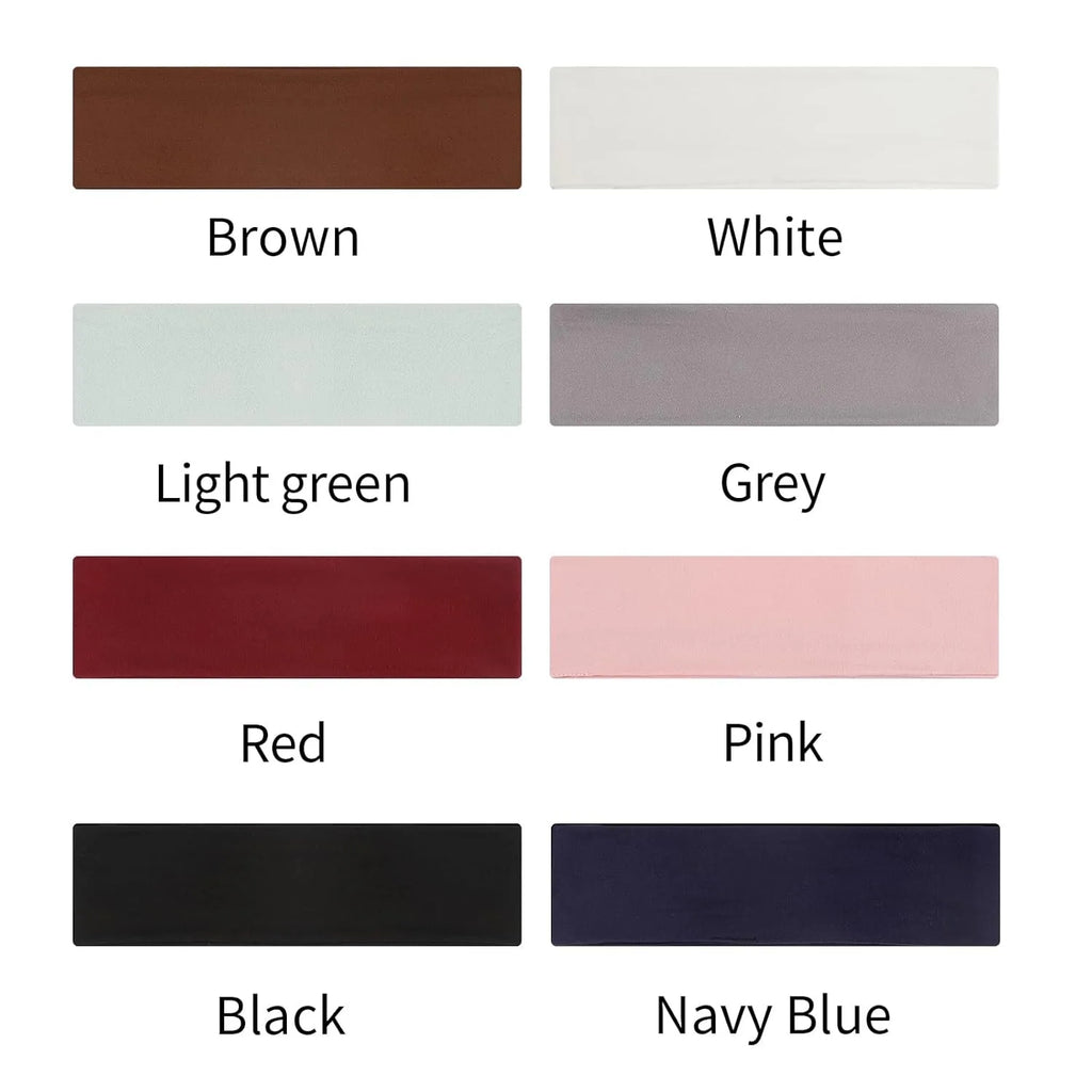 8 Pack Sport Headbands for Women, Elastic Soft Fabric Non-Slip Hair Bands Hair Warp